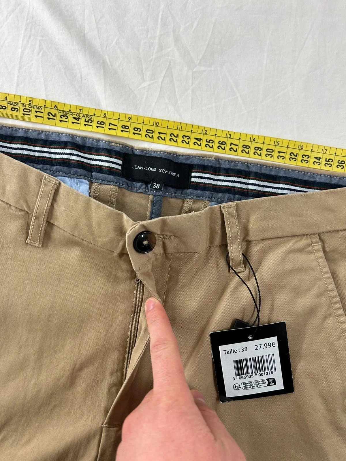 Chino vintage bege Jean-Louis Scherrer – photo 8